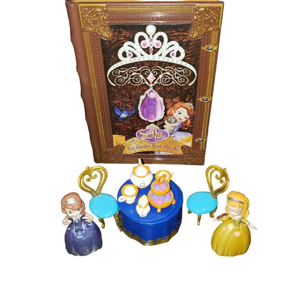 Disney Sophia The First Tea Garden Book Pop Up Playset - Picture 1 of 3